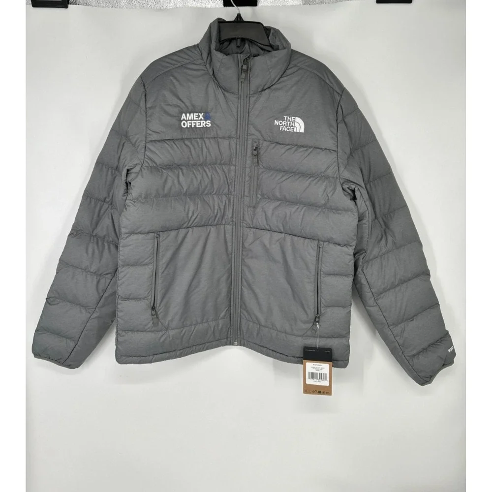 The North Face 550 Down Hybrid Jacket Mens Large Insulated Full‎ Zip Up Puffer
